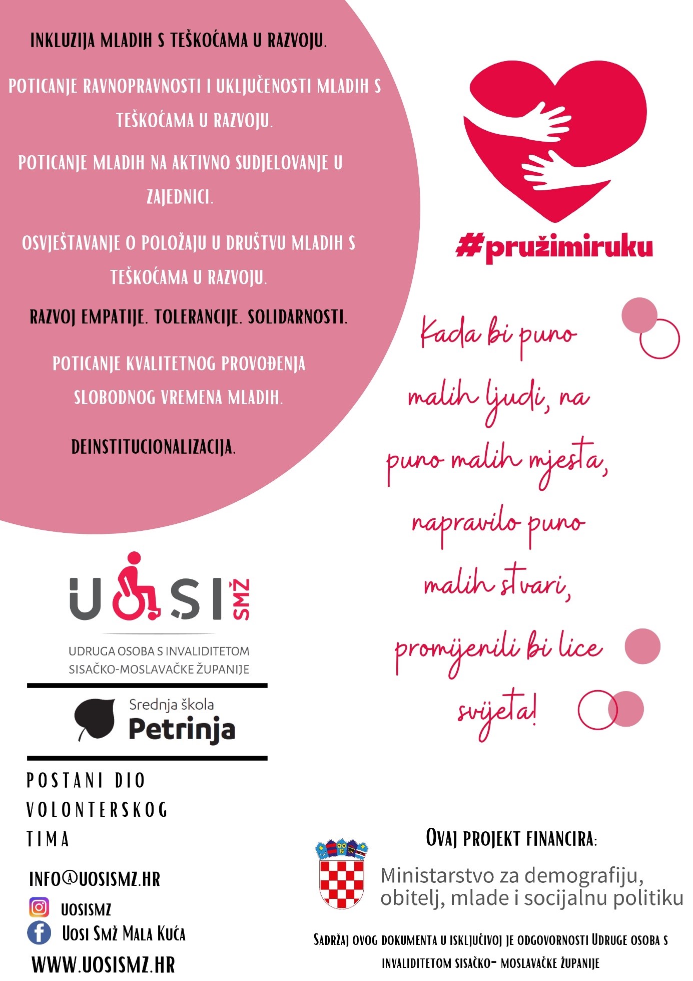 plakat pružimiruku